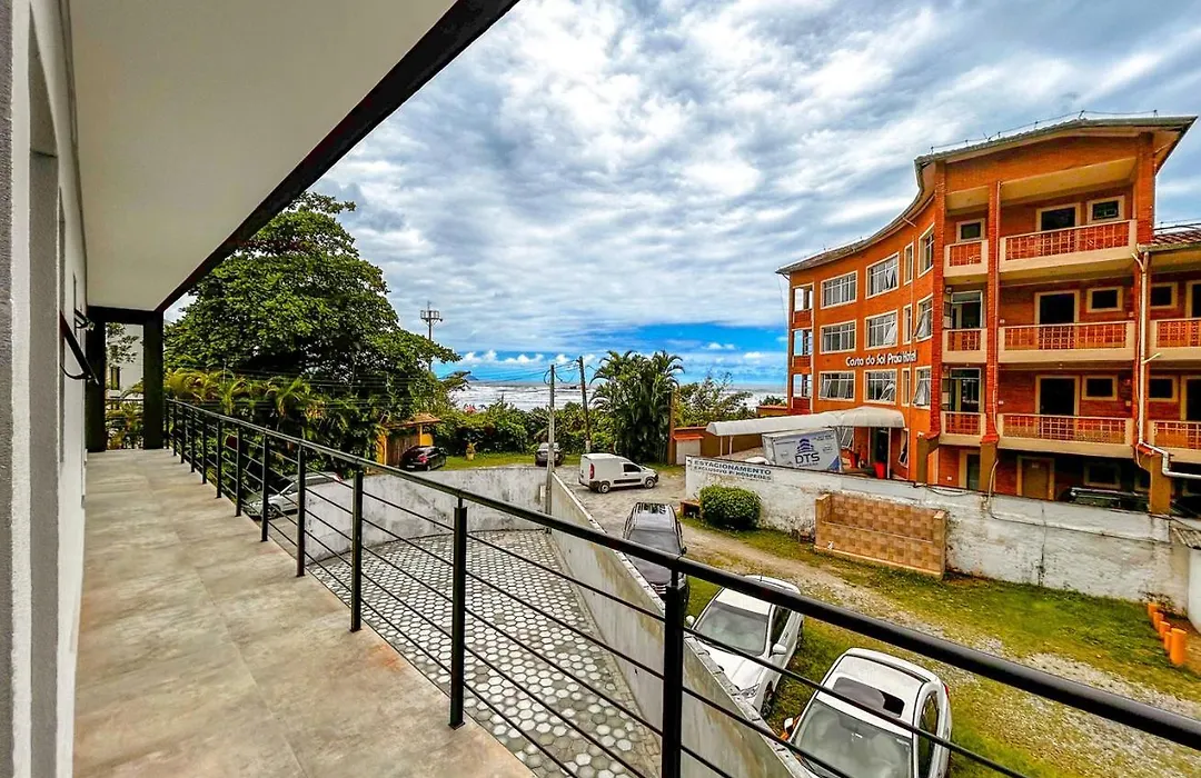 Otimo Flat A Beira Mar Na Praia De Guaratuba Sp-1