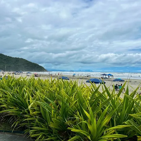 Otimo Flat A Beira Mar Na Praia De Guaratuba Sp-3